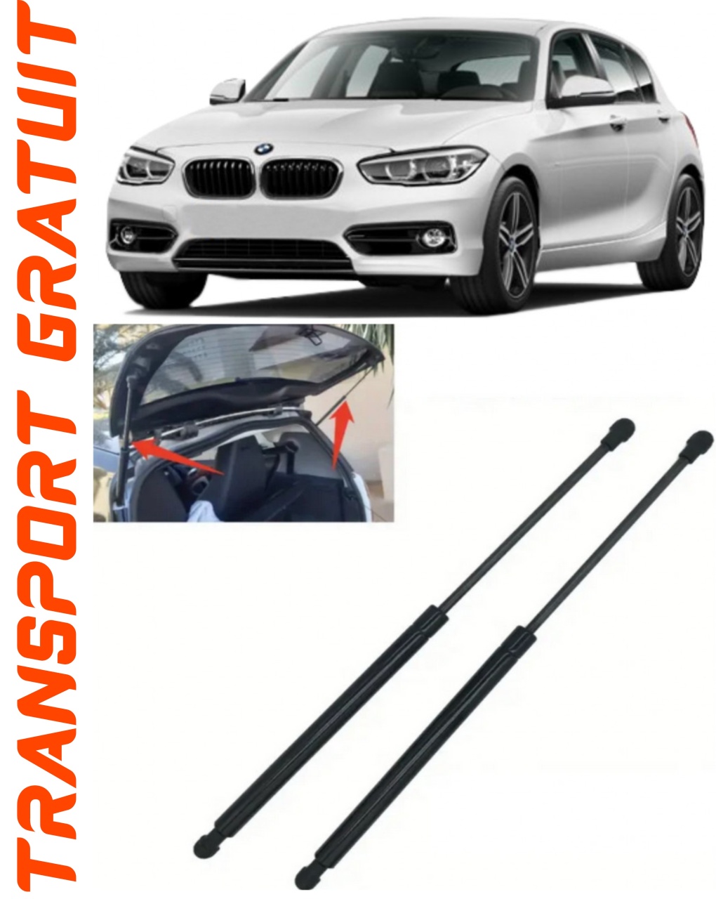 Set 2 amortizoare Haion portbagaj pentru masina BMW 1 (F20)