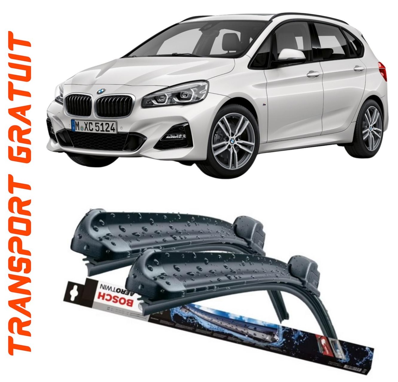 Stergatoare auto dedicat cu masina BMW