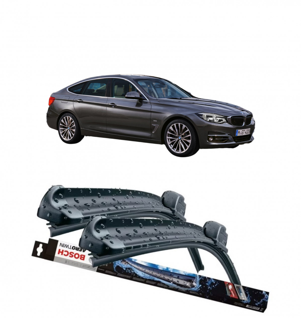 Stergatoare auto dedicat cu masina BMW 3