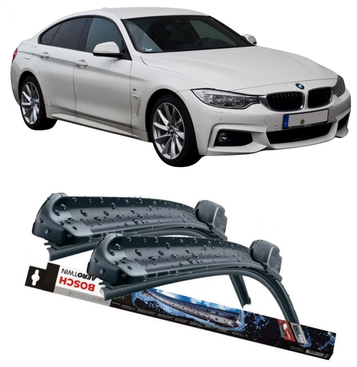Stergatoare auto dedicat cu masina BMW 