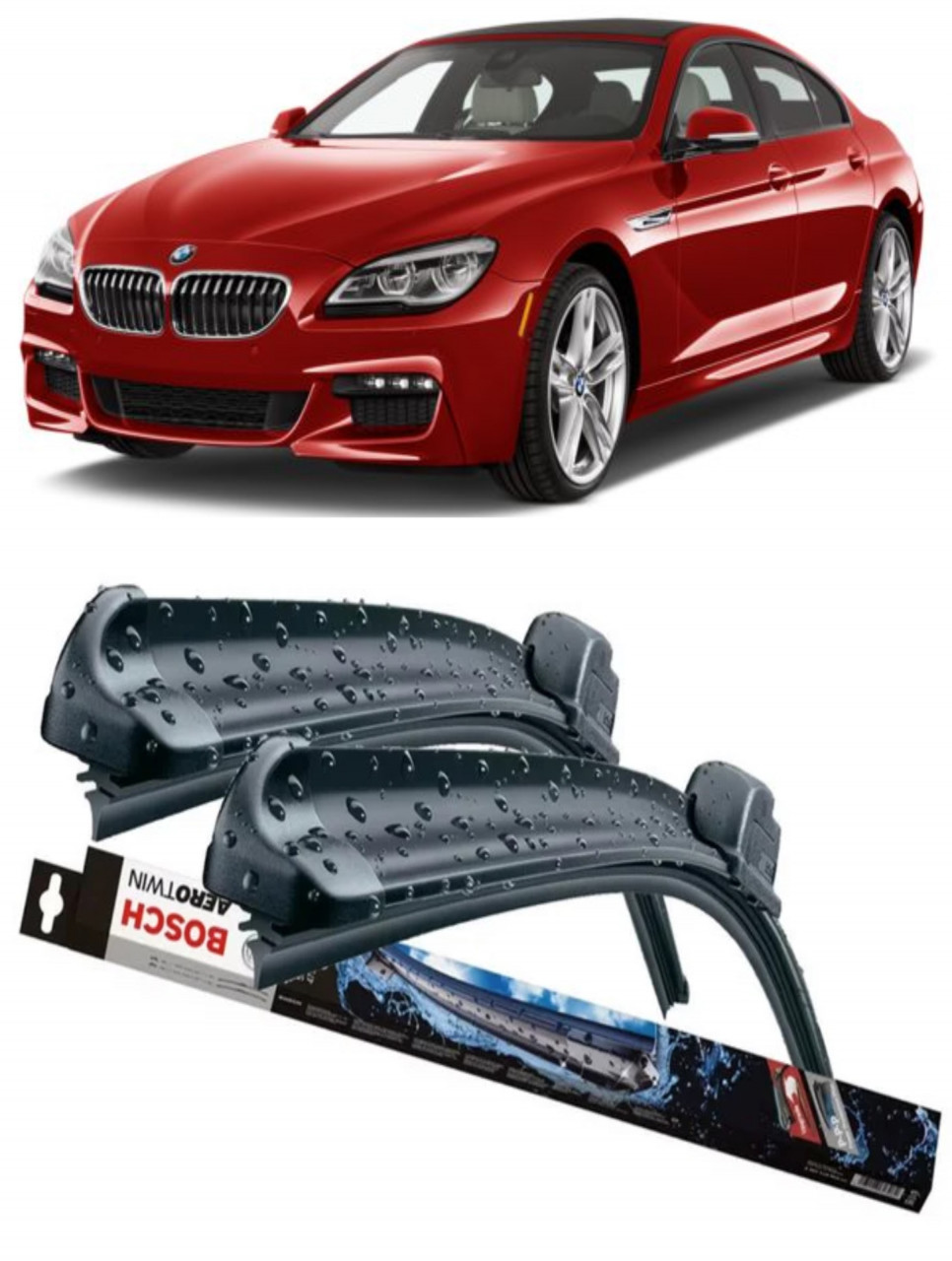 Stergatoare auto dedicat cu masina BMW 6
