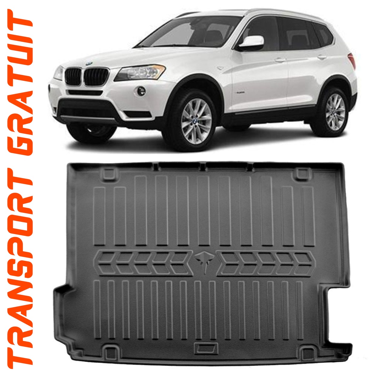 Tavita portbagaj auto dedicata pentru haionul masinii tale BMW X3