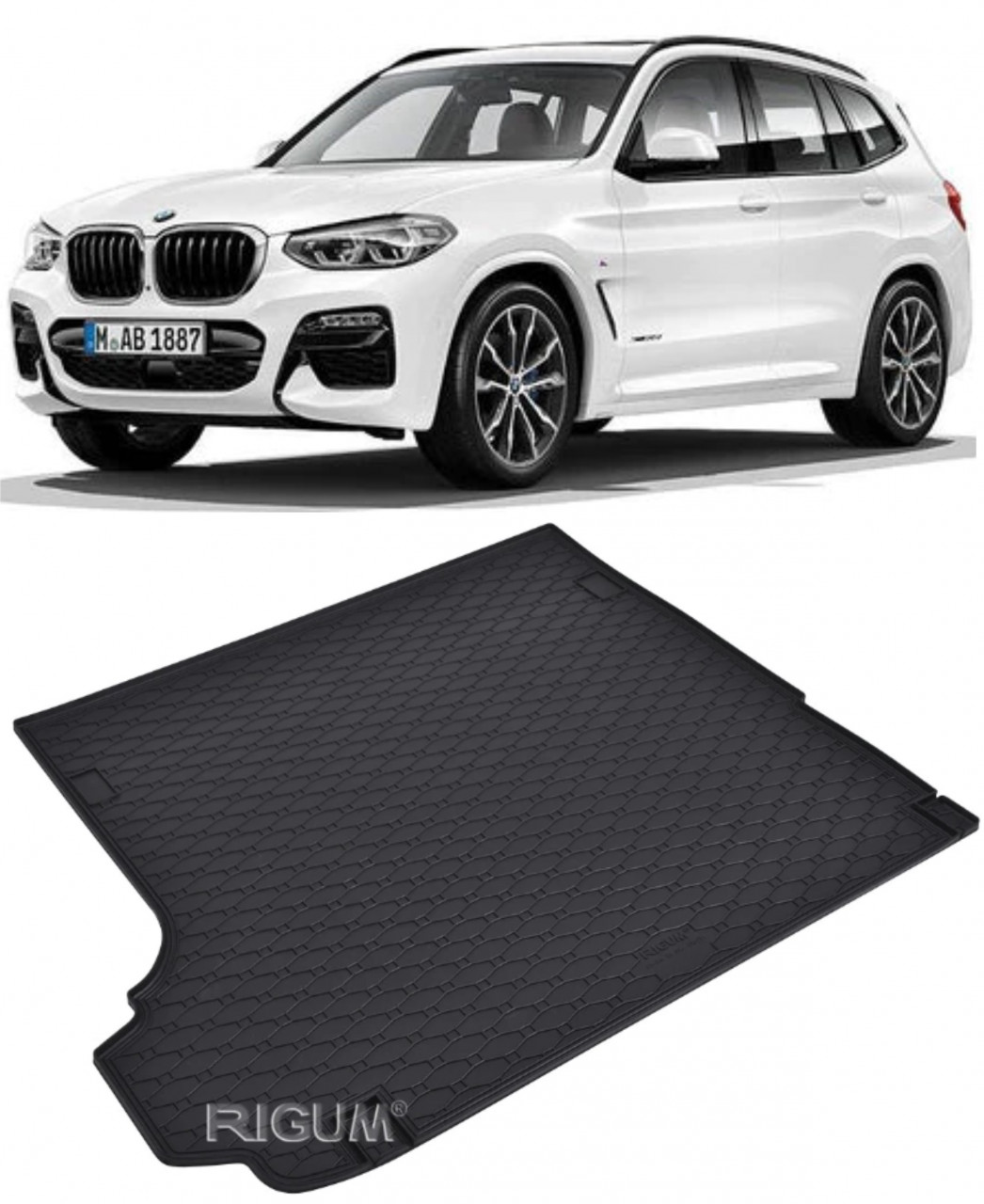 Tavita portbagaj auto dedicata pentru masina BMW X3