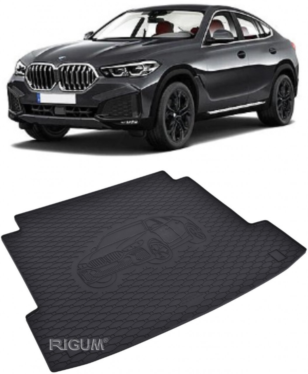 Tavita portbagaj auto dedicata pentru masina BMW X6
