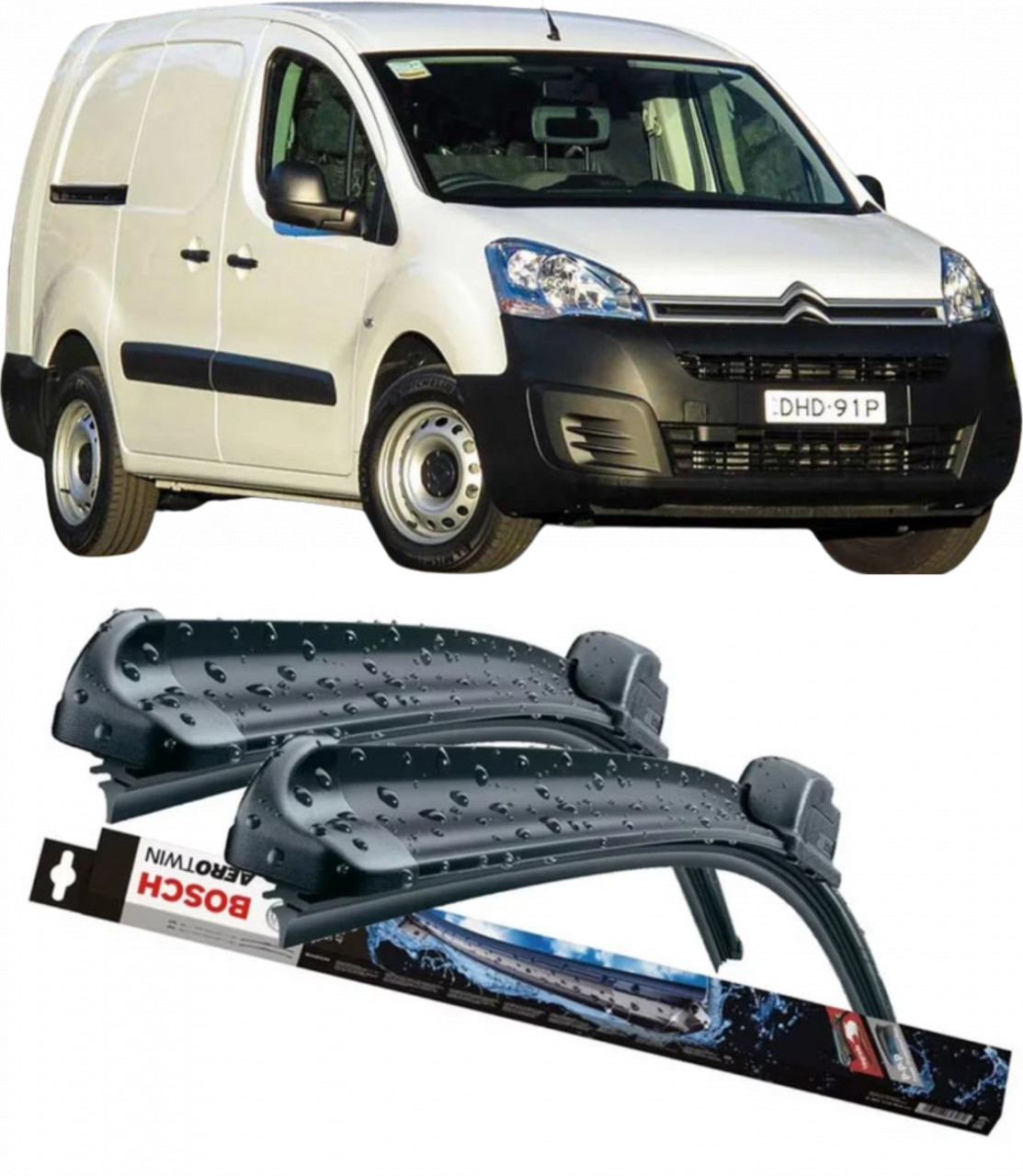 Stergatoare auto dedicat cu masina Citroen Berlingo