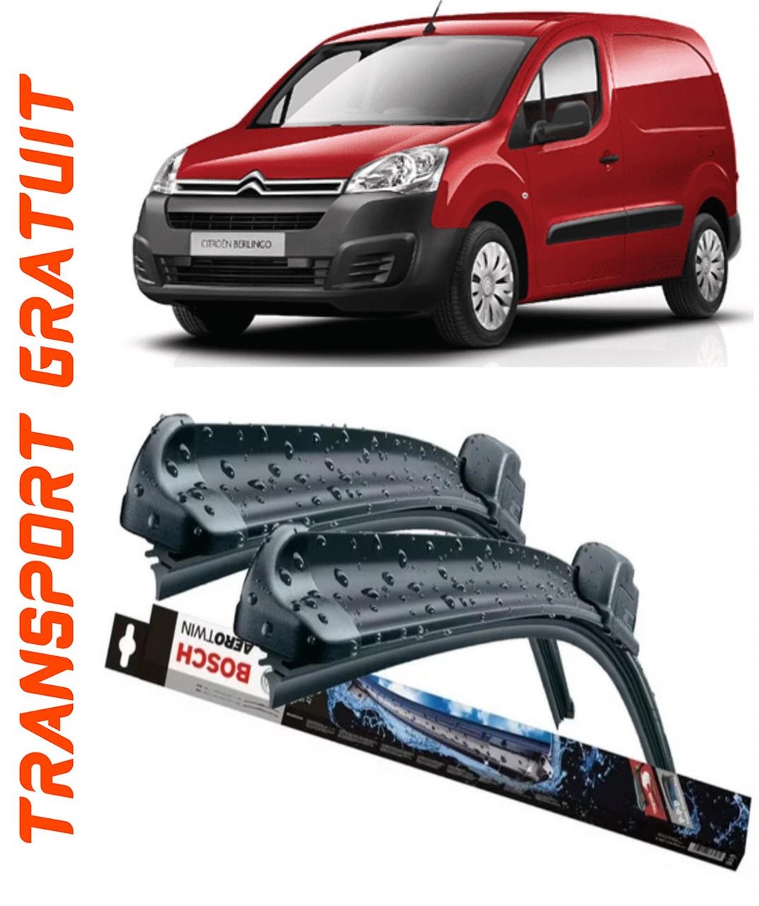 Stergatoare auto dedicat cu masina Citroen Berlingo