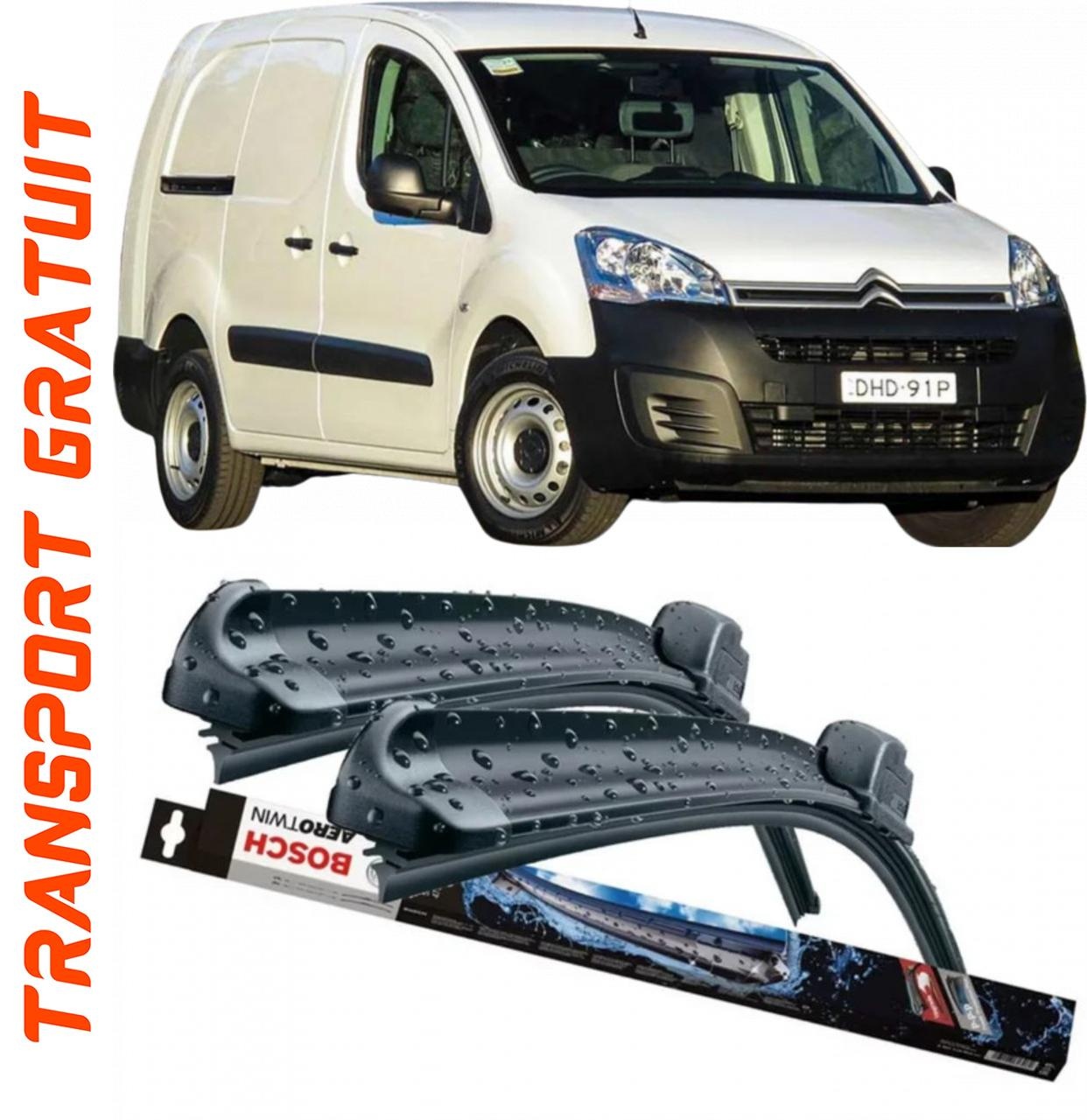 Stergatoare auto dedicat cu masina Citroen Berlingo