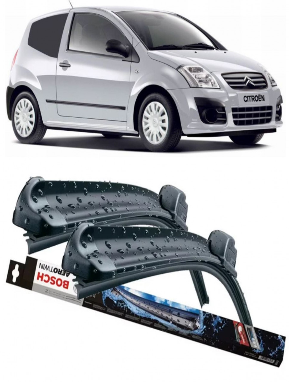 Stergatoare auto dedicat cu masina Citroen 