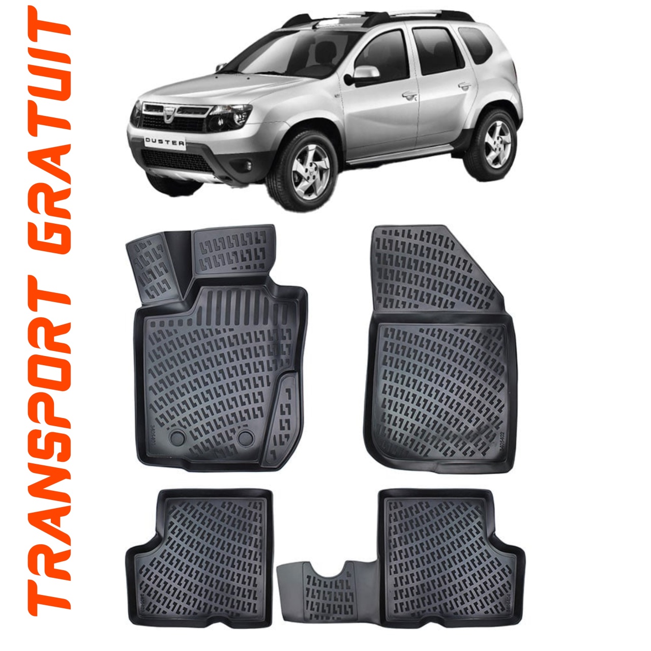 Set covorase auto pentru masina ta Dacia Duster
