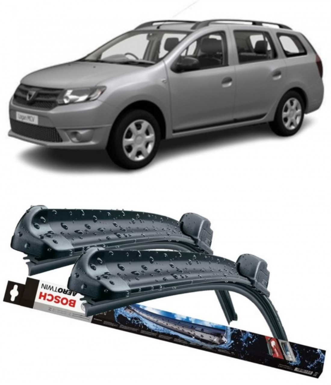Stergatoare auto dedicat cu masina Dacia