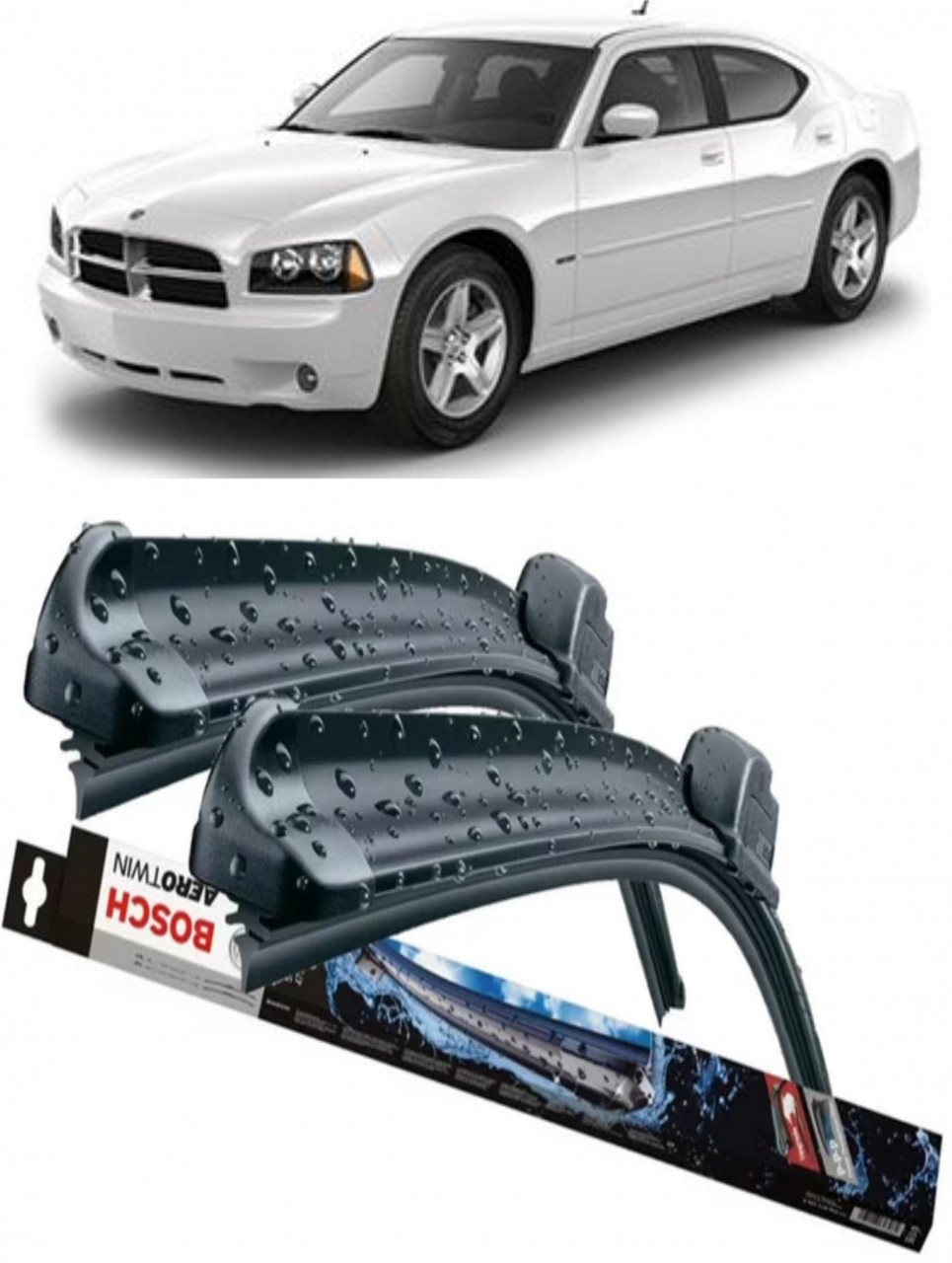 Stergatoare auto dedicat cu masina Dodge 