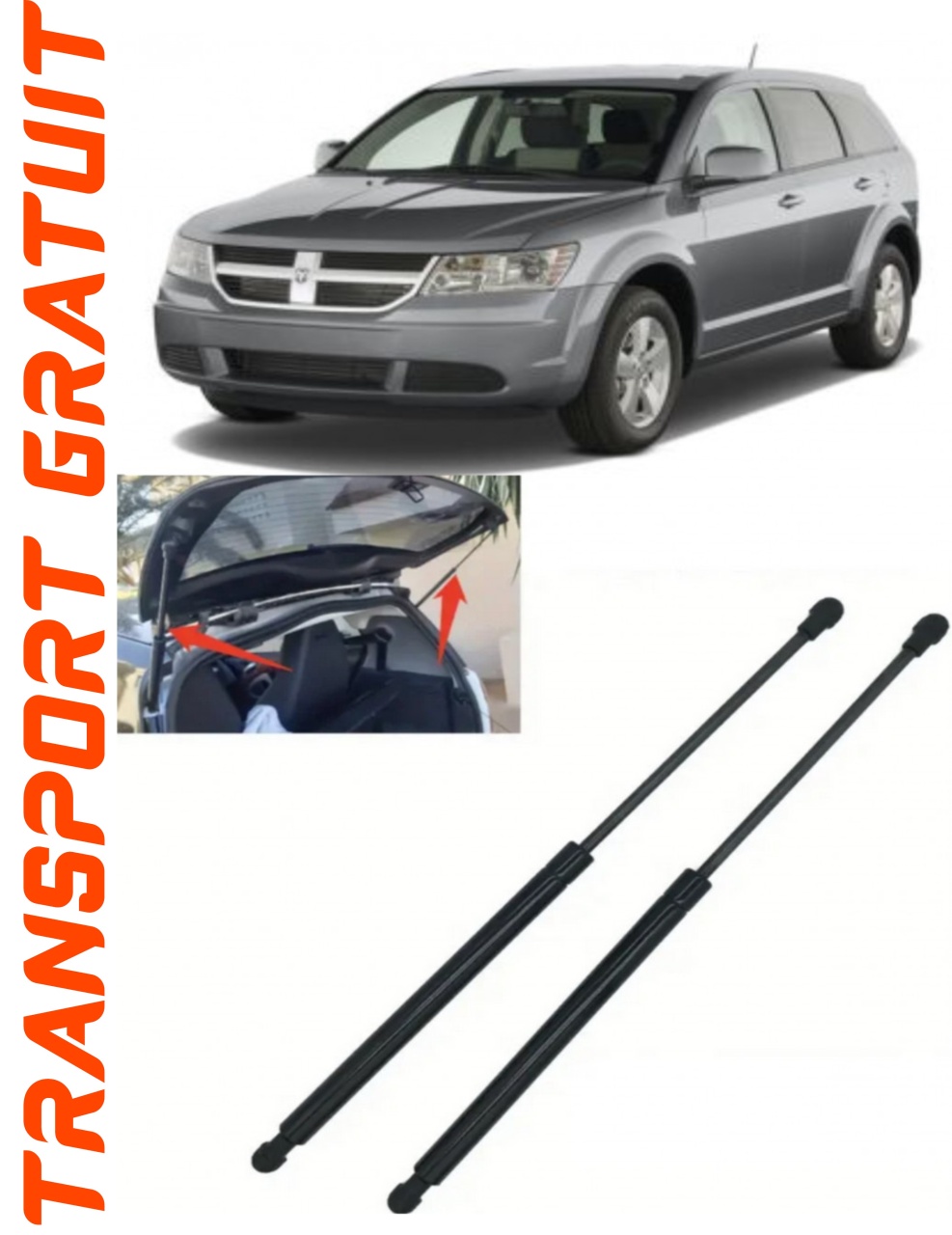 Set 2 amortizoare Haion portbagaj pentru masina Dodge Journey