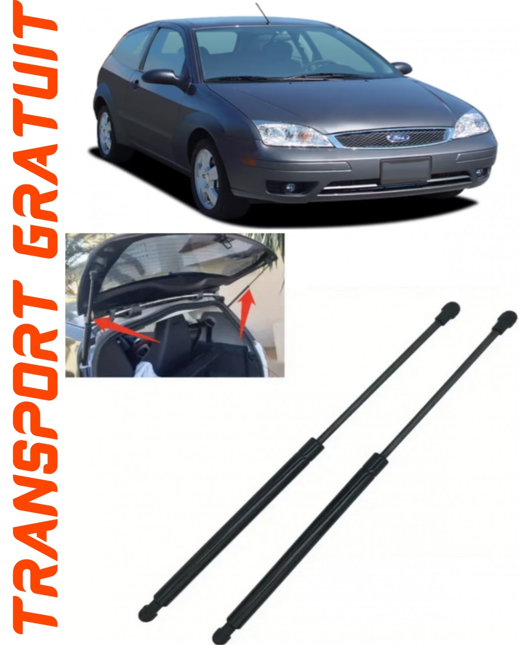 Set 2 amortizoare Haion portbagaj pentru masina Ford Focus I