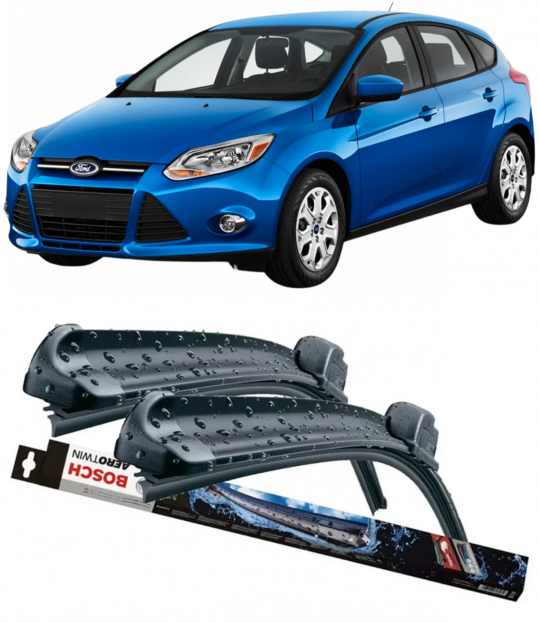 Stergatoare auto dedicat cu masina Ford