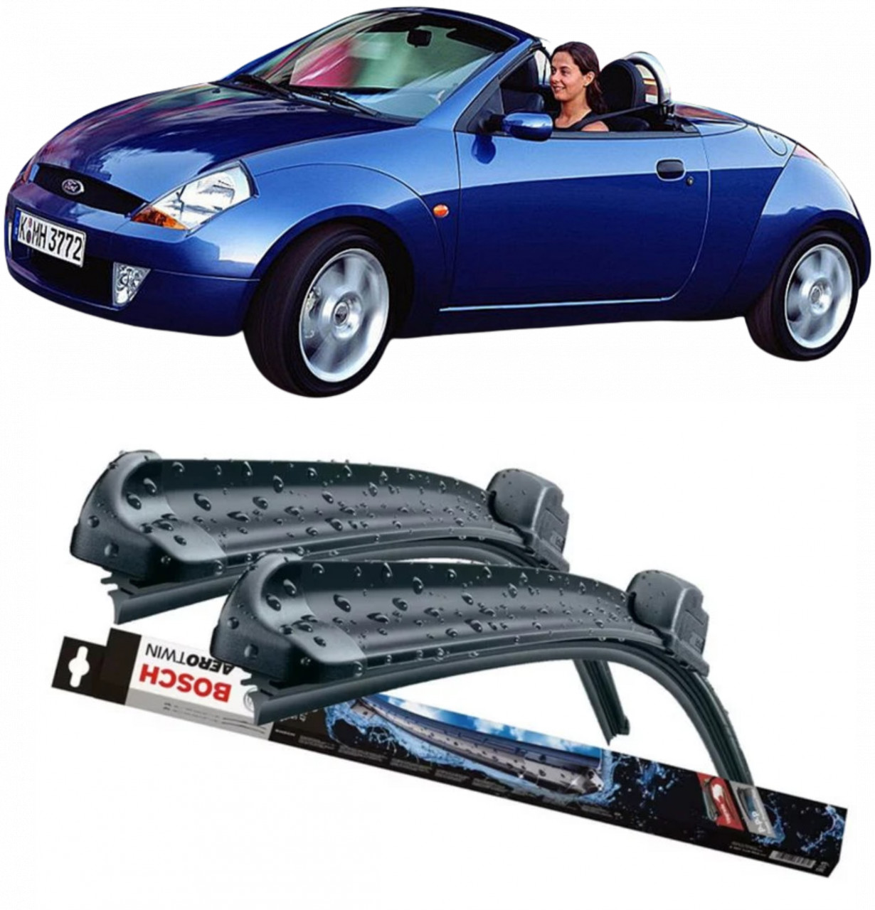 Stergatoare auto dedicat cu masina Ford 