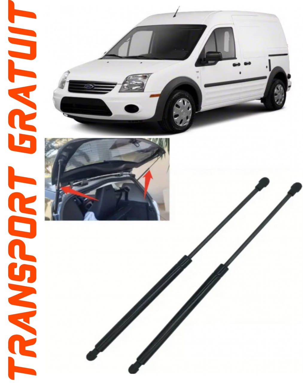 Set 2 amortizoare Haion portbagaj pentru masina Ford Transit