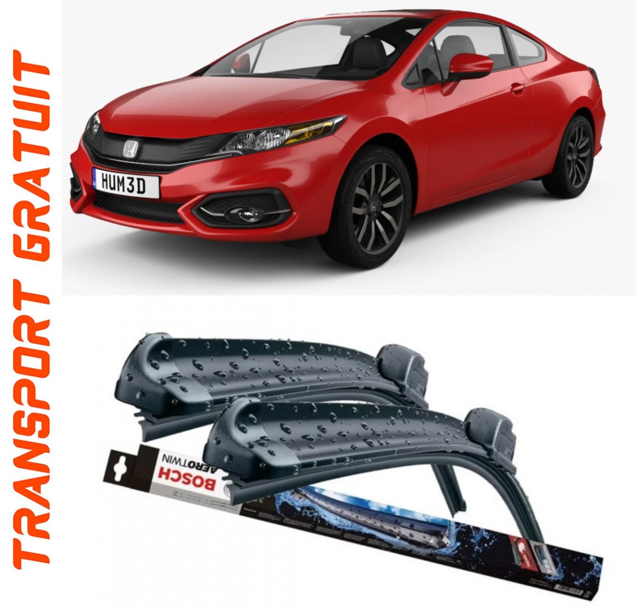 Stergatoare auto dedicat cu masina Honda