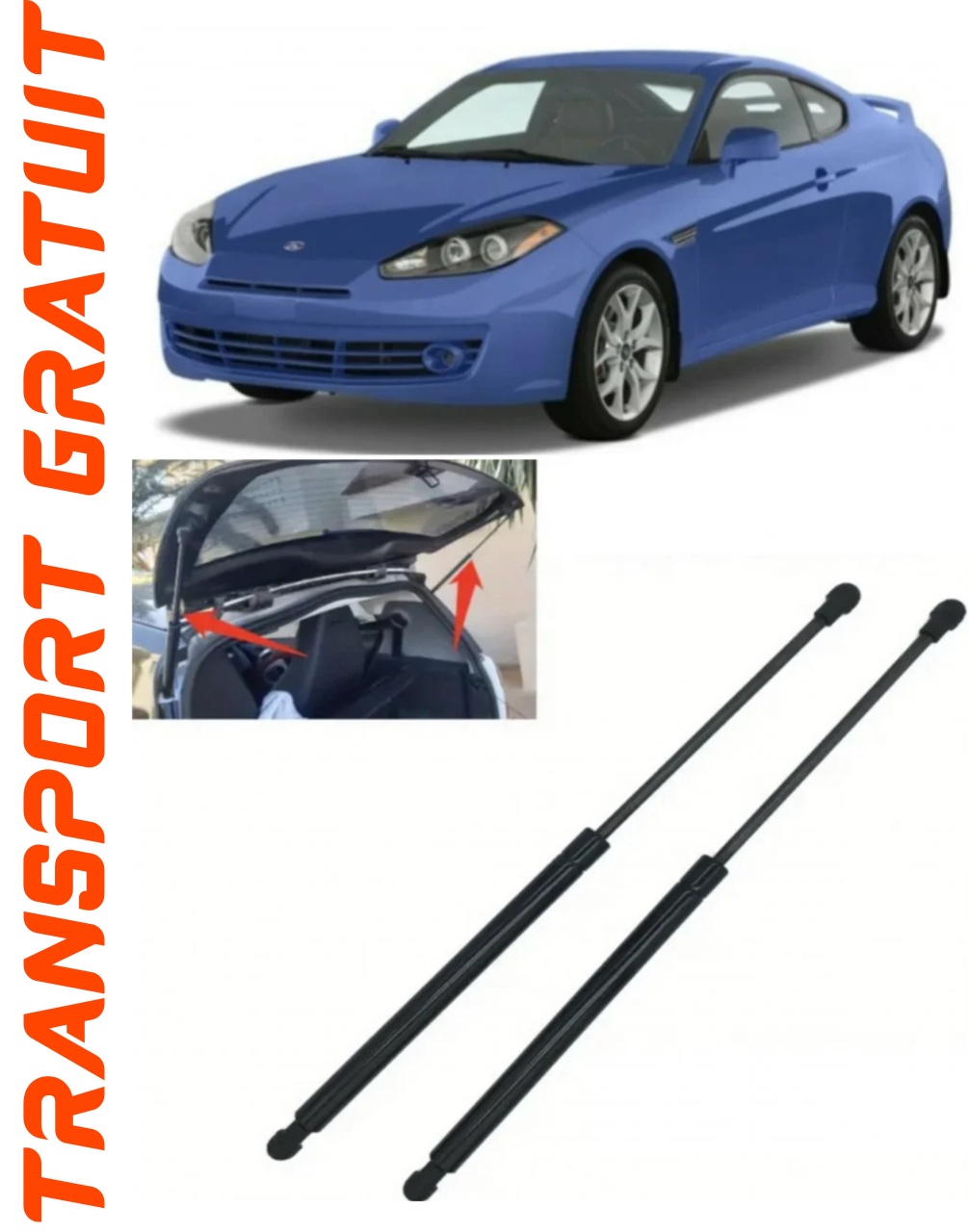 Set 2 amortizoare Haion portbagaj pentru masina Hyundai Coupe II