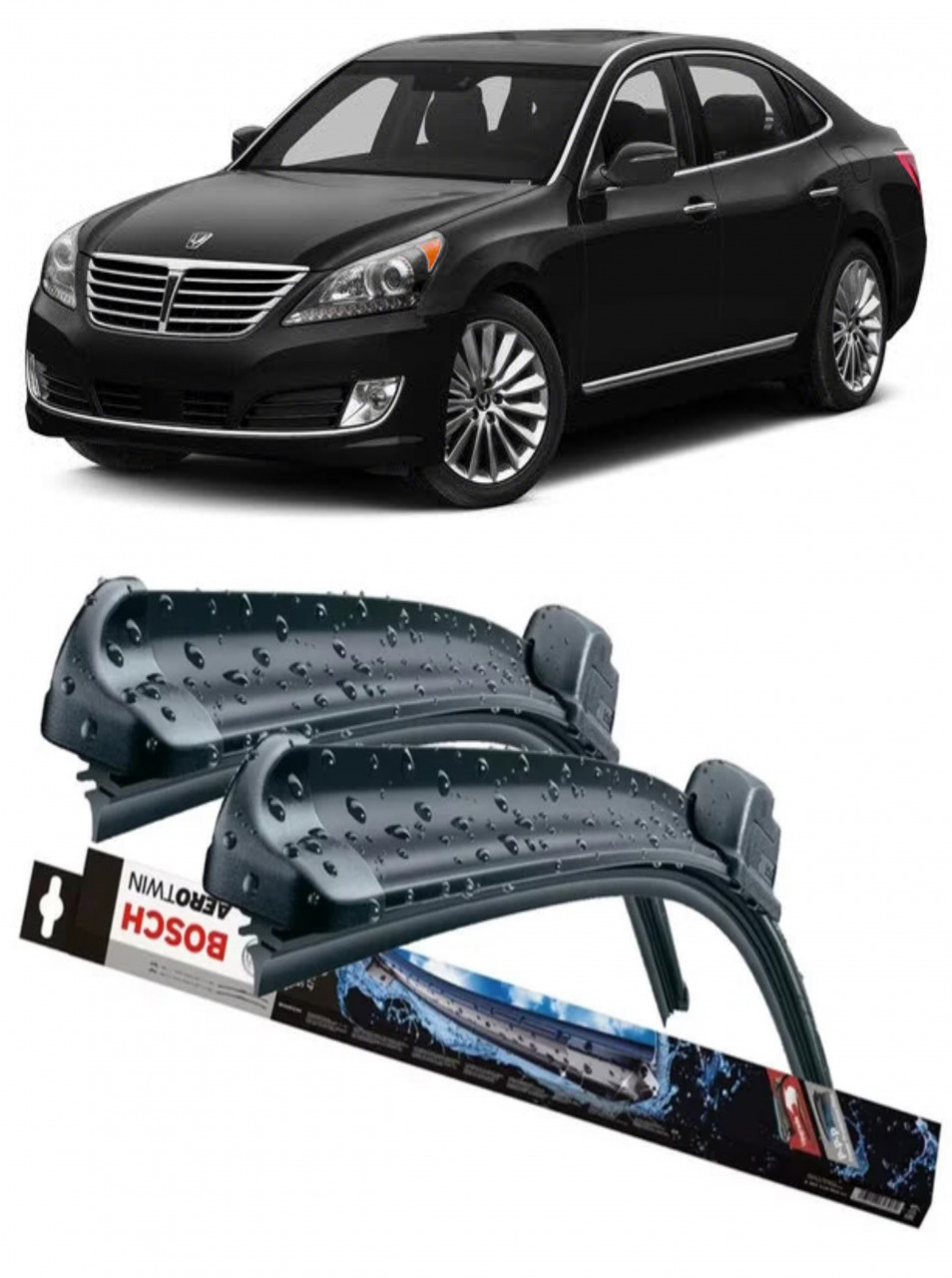 Stergatoare auto dedicat cu masina Hyundai 