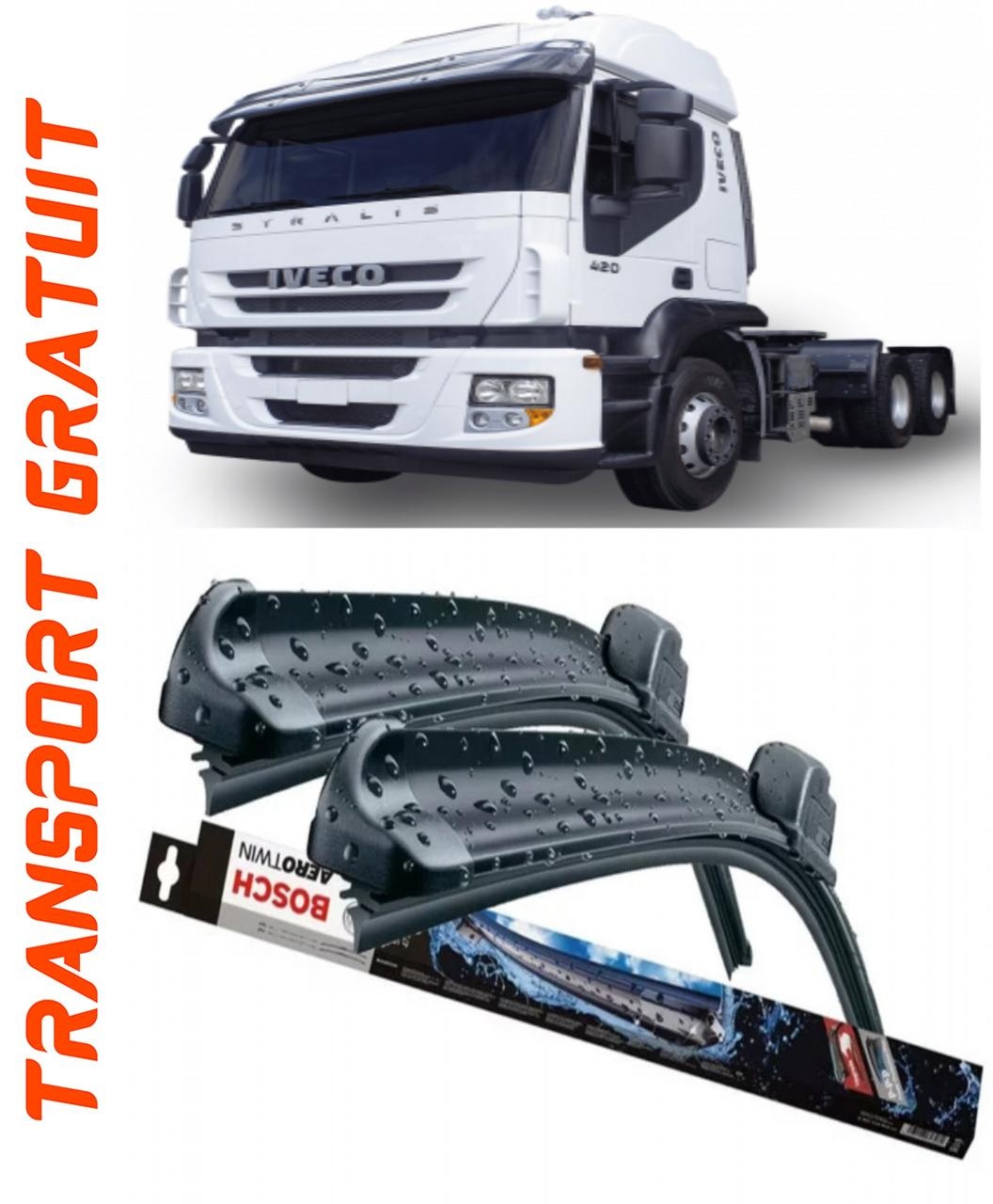 Stergatoare auto dedicat cu masina Iveco 