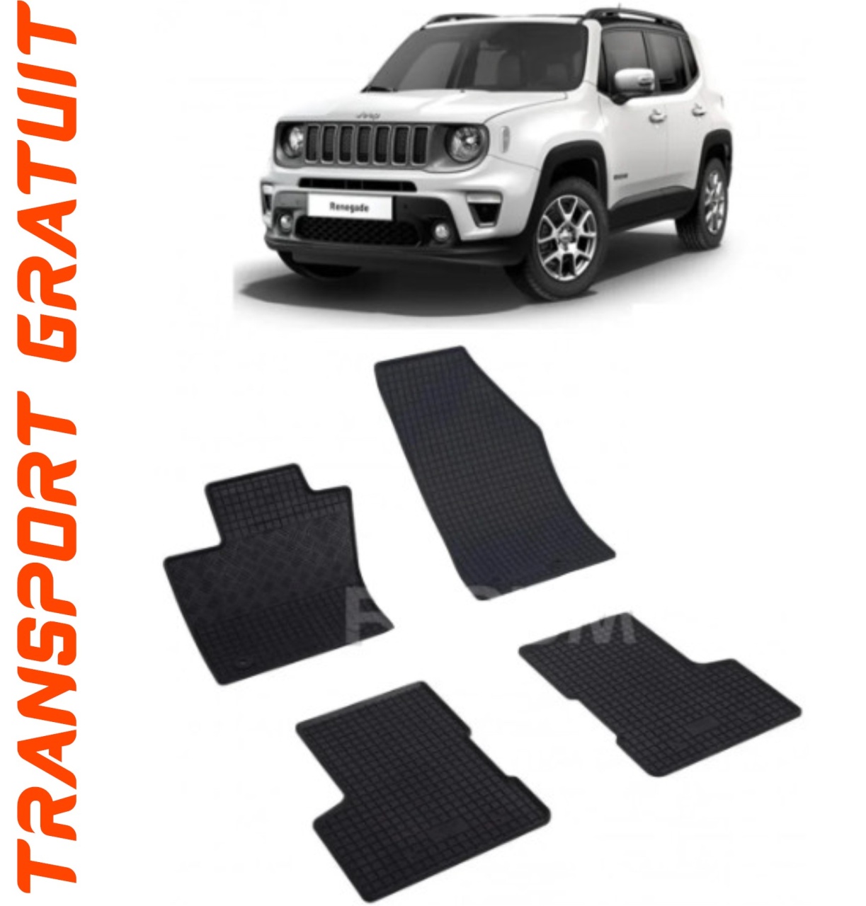 Covorase auto pentru masina ta JEEP Renegade