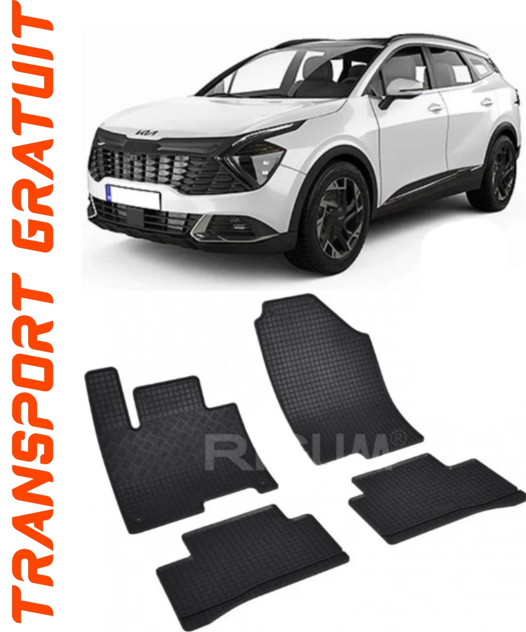 Covorase auto pentru masina ta Kia Sportage