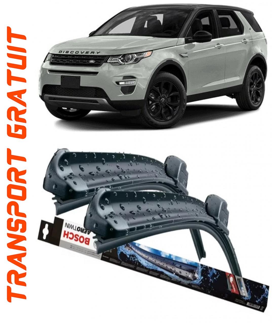 Stergatoare auto dedicat cu masina Land Rover Discovery
