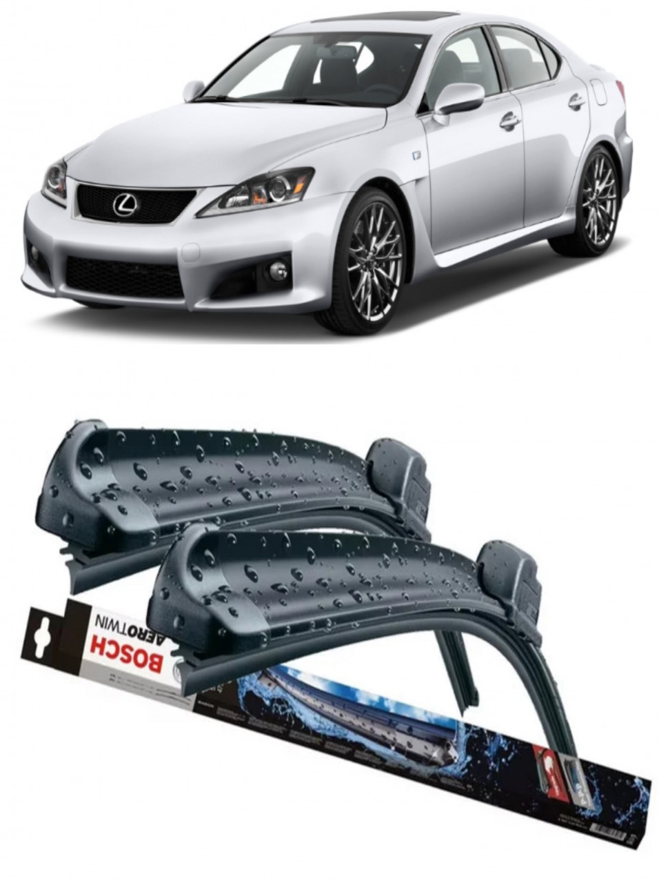 Stergatoare auto dedicat cu masina Lexus Is