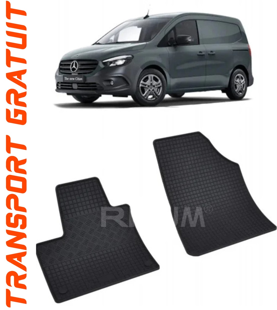 Covorase auto pentru masina ta Mercedes Citan