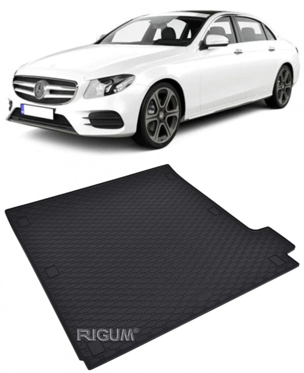 Tavita portbagaj auto dedicata pentru masina Mercedes CLASA E