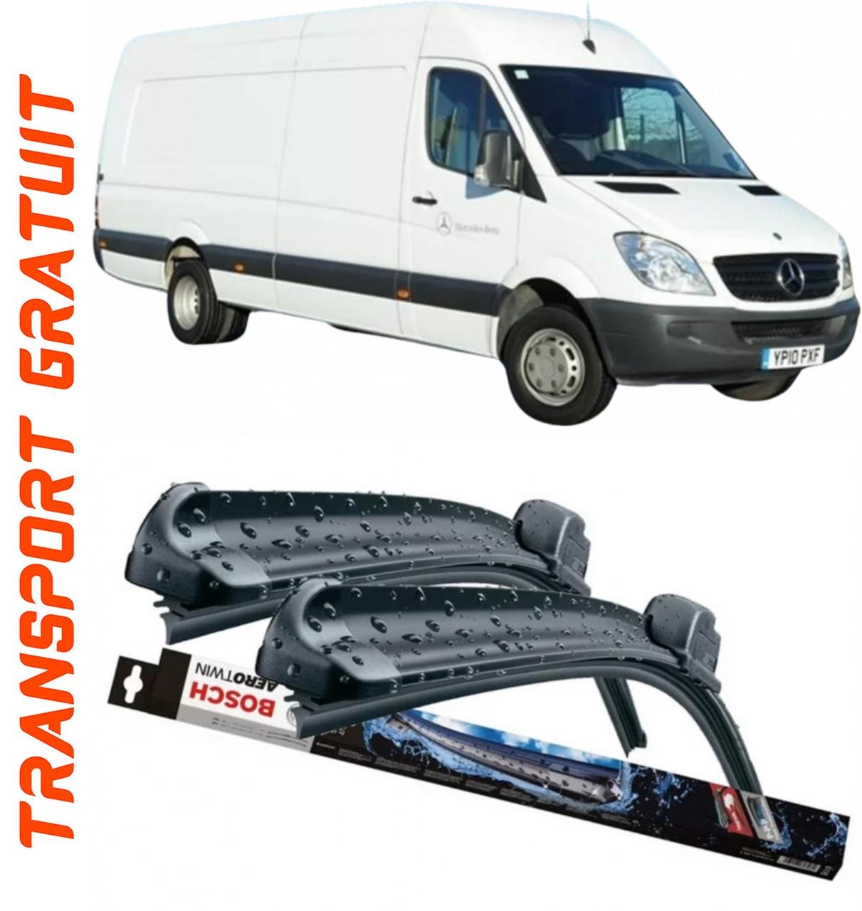 Stergatoare auto dedicat cu masina Mercedes Sprinter
