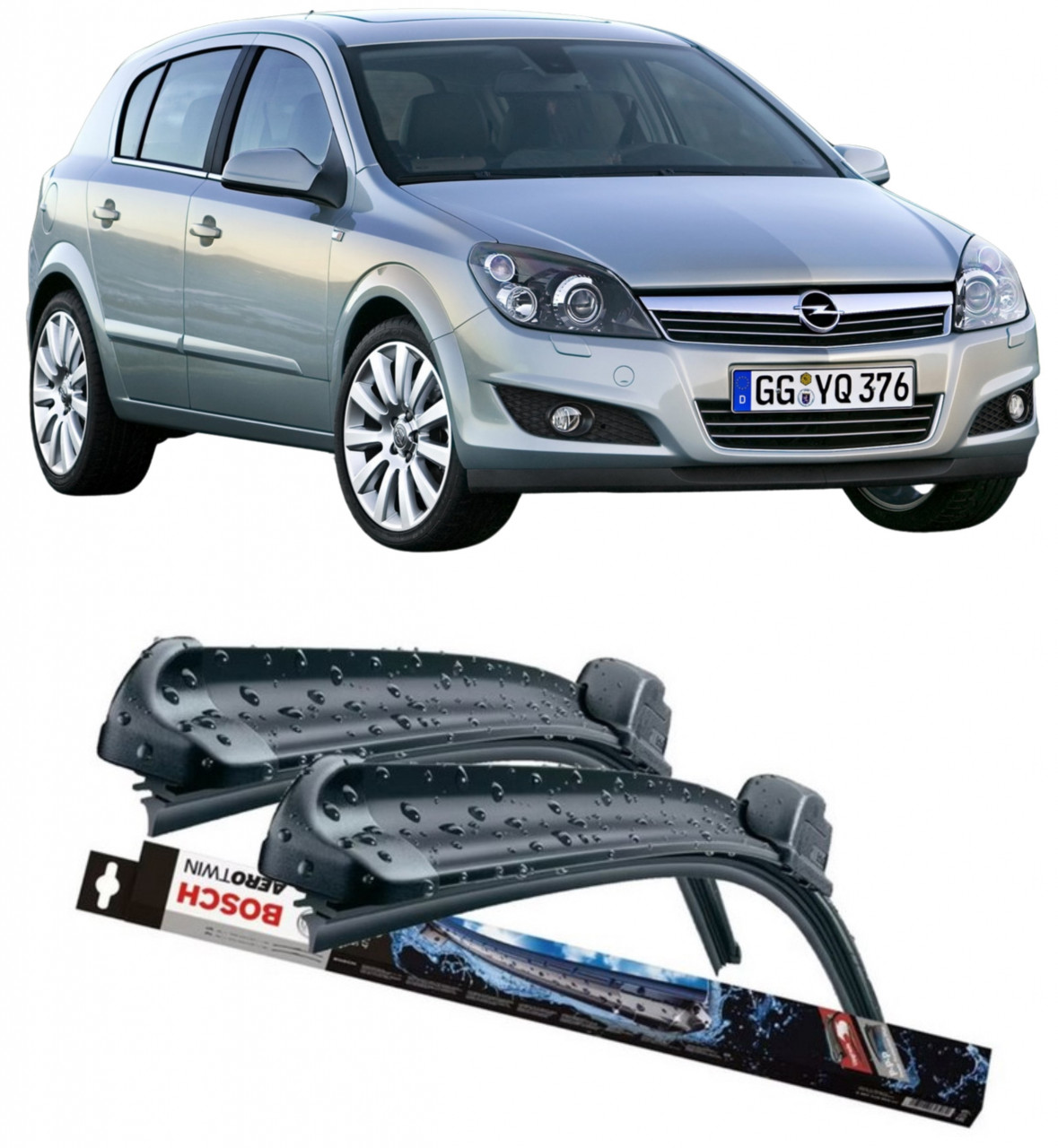 Stergatoare auto dedicat cu masina Opel 
