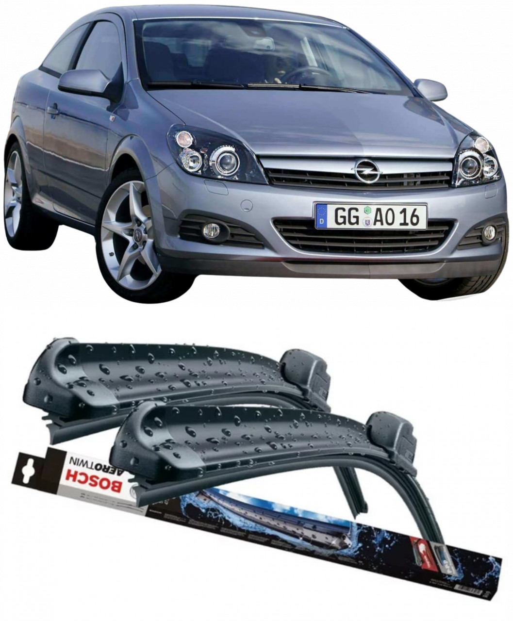 Stergatoare auto dedicat cu masina Opel Astra