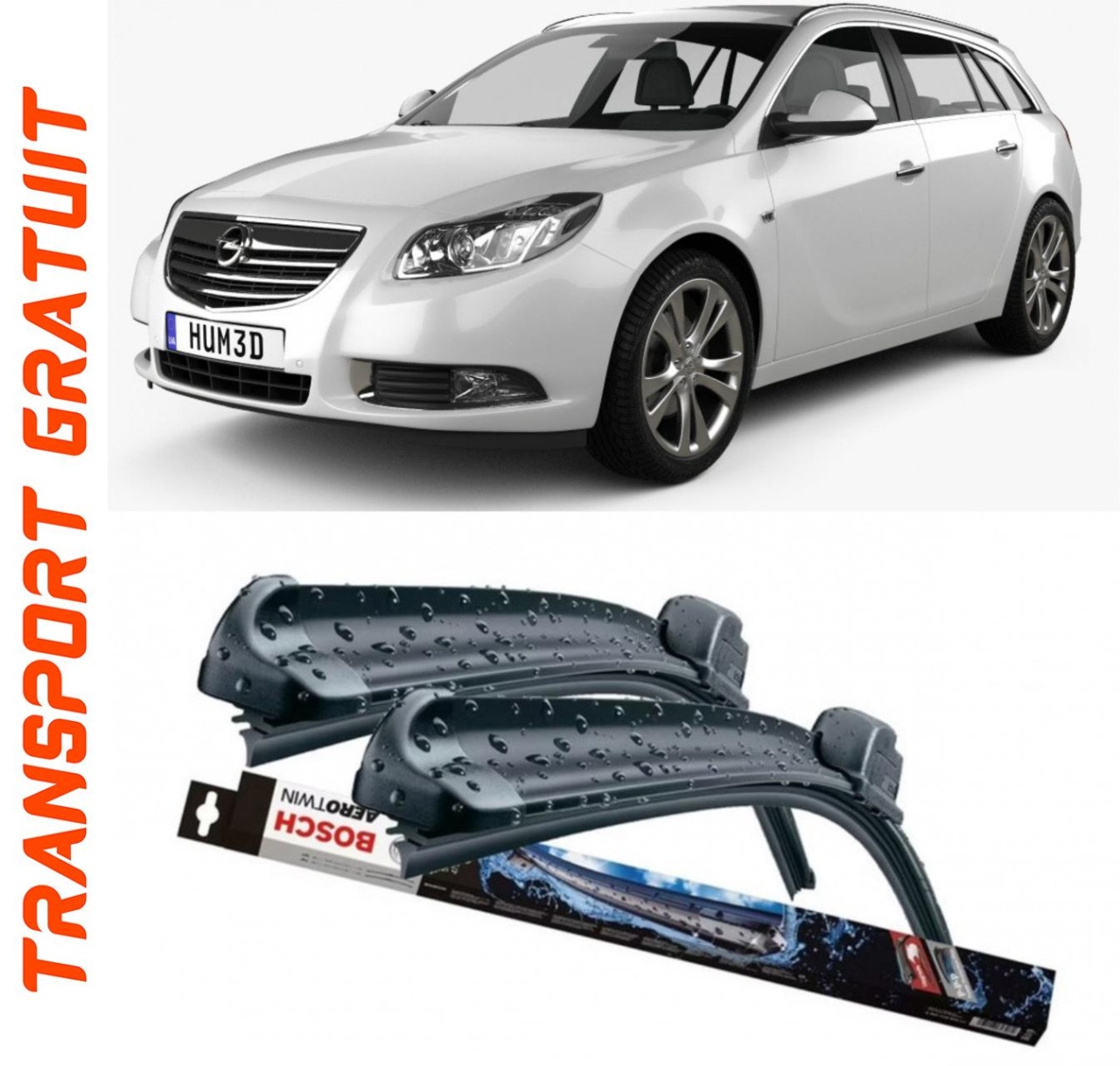 Stergatoare auto dedicat cu masina Opel