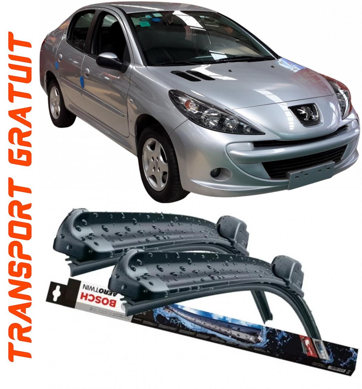 Stergatoare auto dedicat cu masina Peugeot 207
