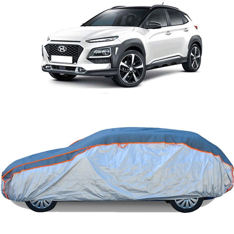 Prelata Antigrindina pentru auto Hyundai Kona Versiunea Benzina (2017-) - husa protectie antigrindina si intemperii meteo severe - anti-grindina vijelii furtuni pentru auto