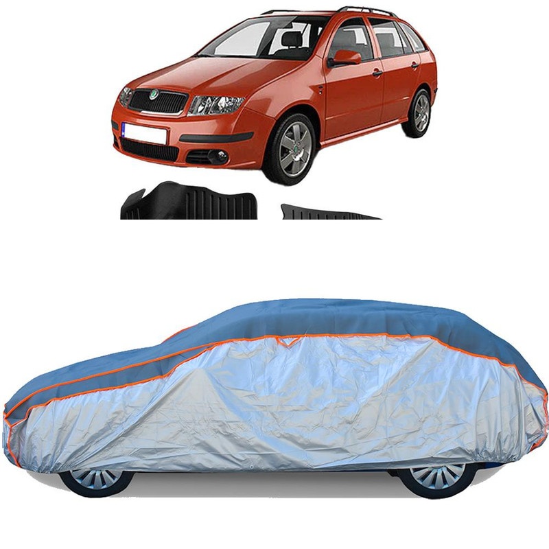 Prelata Antigrindina pentru auto Skoda Fabia II (5J) (2007-2014) - husa protectie antigrindina si intemperii meteo severe - anti-grindina vijelii furtuni pentru auto