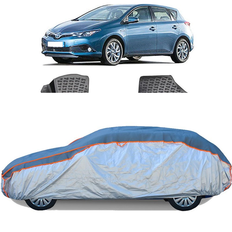 Prelata Antigrindina pentru auto Toyota Auris II 2012-2018 - husa protectie antigrindina si intemperii meteo severe - anti-grindina vijelii furtuni pentru auto