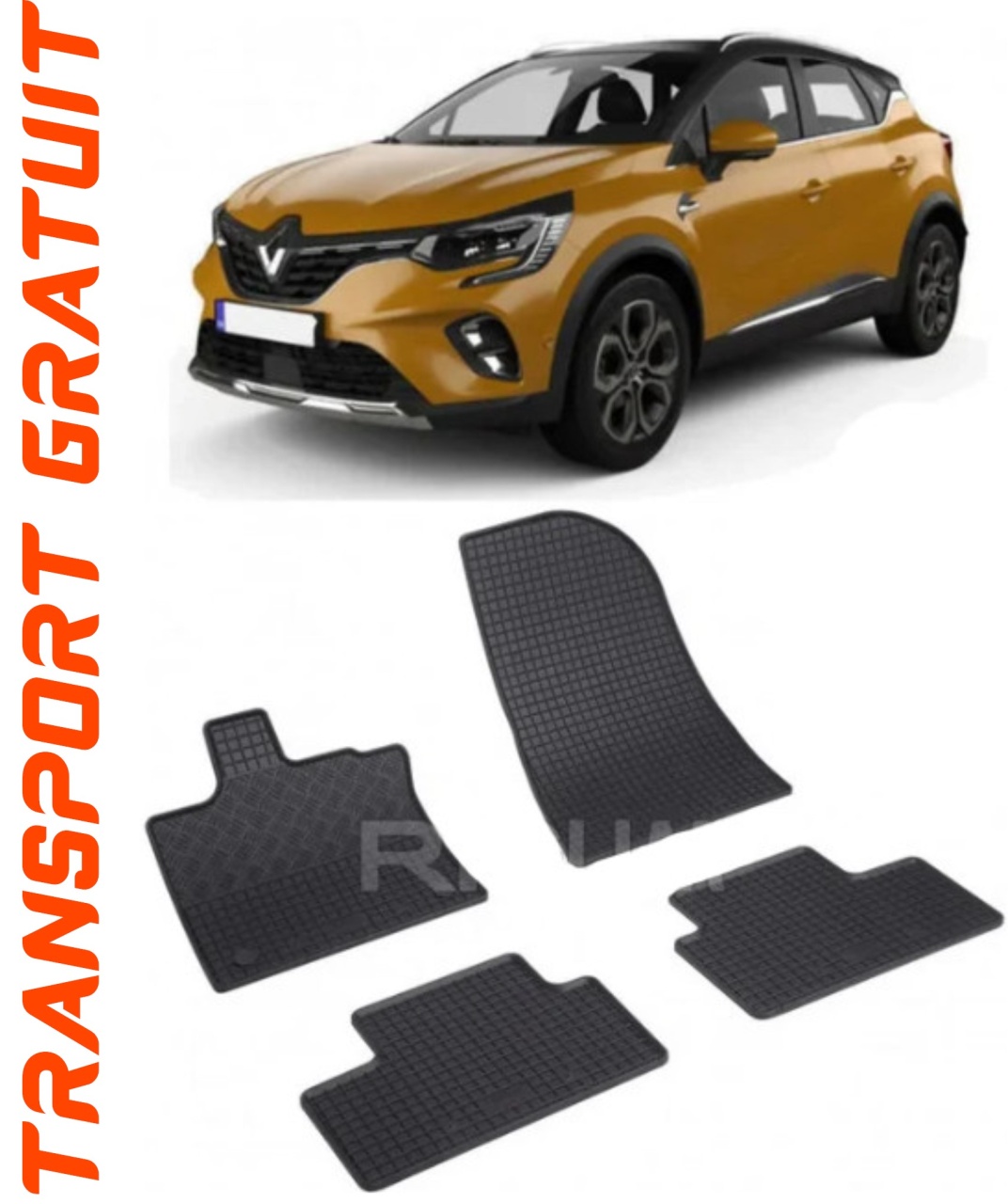 Covorase auto pentru masina ta Renault Captur