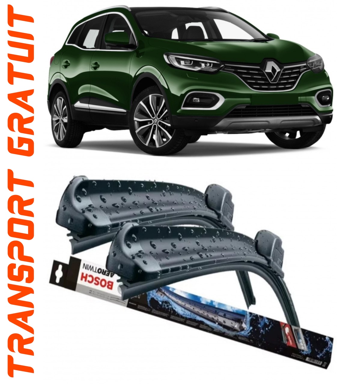 Stergatoare auto dedicat cu masina Renault Kadjar