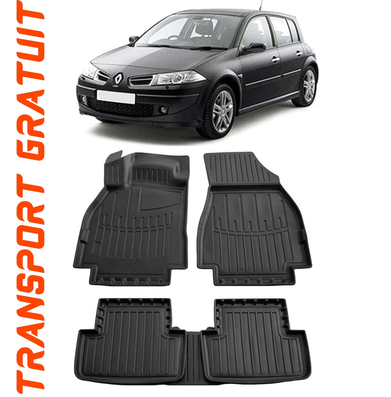 Set covorase auto pentru masina ta Renault Megane II