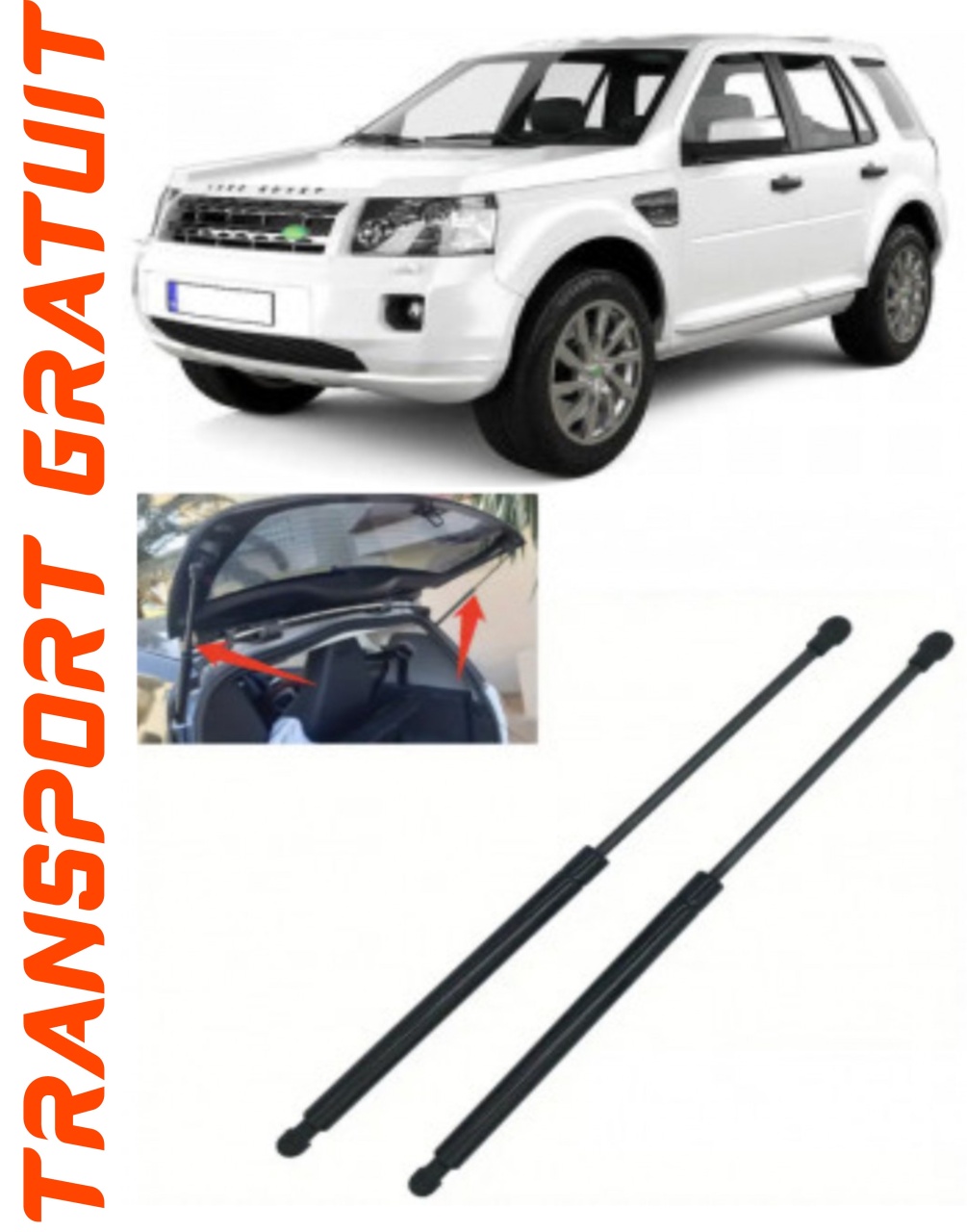 Set 2 amortizoare Haion portbagaj pentru masina Land Rover Freelander