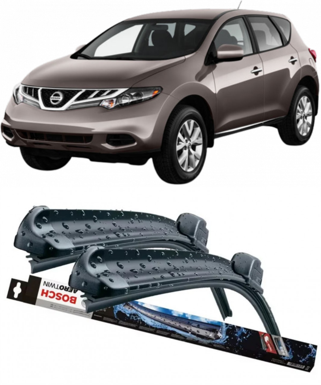 Stergatoare auto dedicat cu masina Nissan Murano