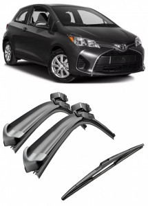 Stergatoare auto dedicat cu masina Toyota Yaris