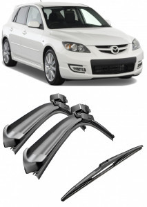 Stergatoare auto dedicat cu masina Mazda 3