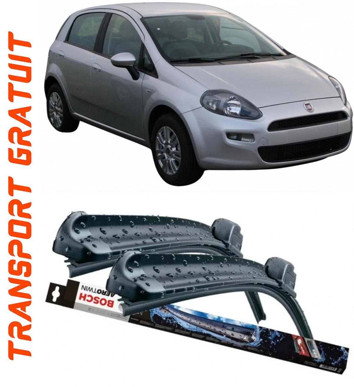 Stergatoare auto dedicat cu masina Fiat Punto