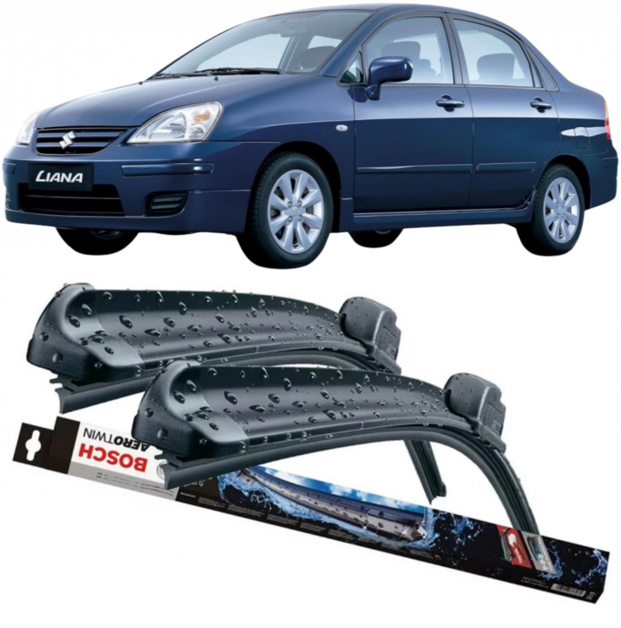 Stergatoare auto dedicat cu masina Suzuki Liana