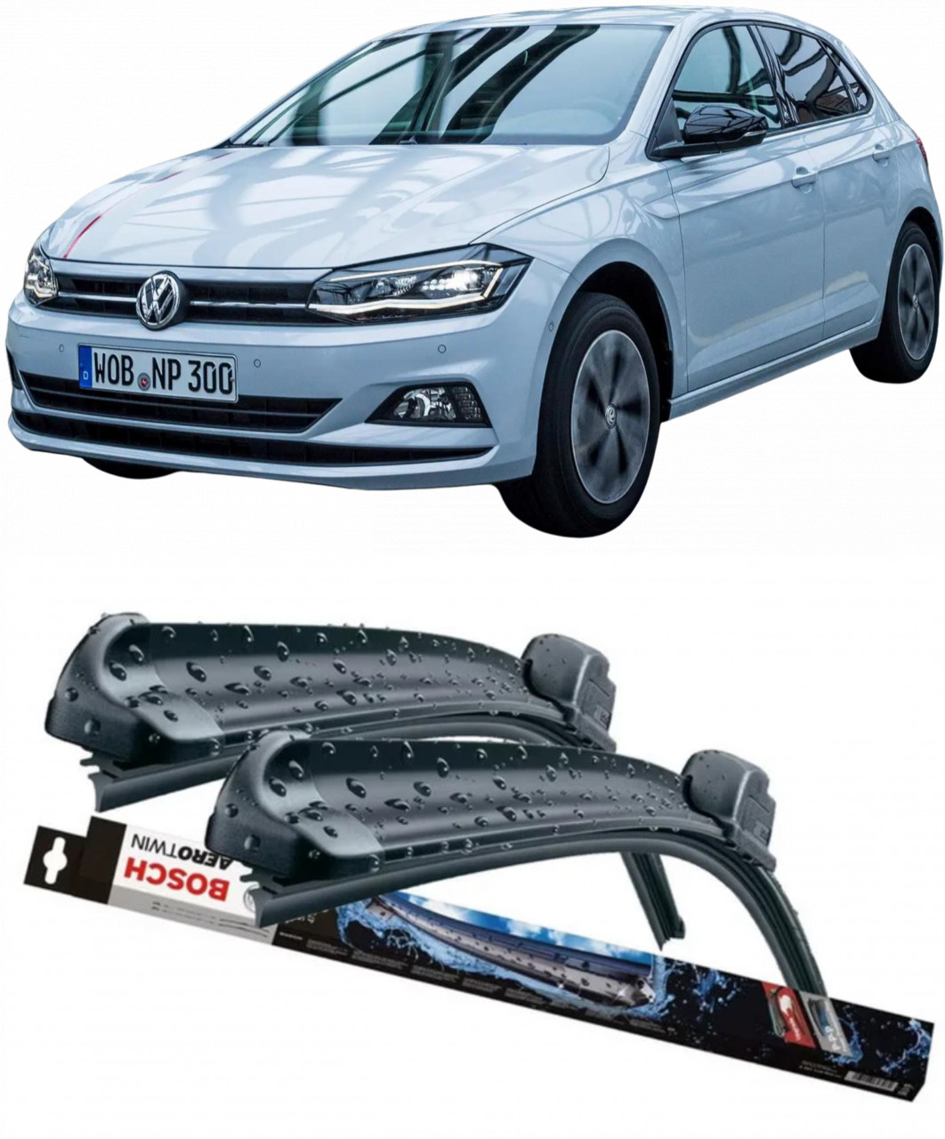 Stergatoare auto dedicat cu masina VOLKSWAGEN Polo