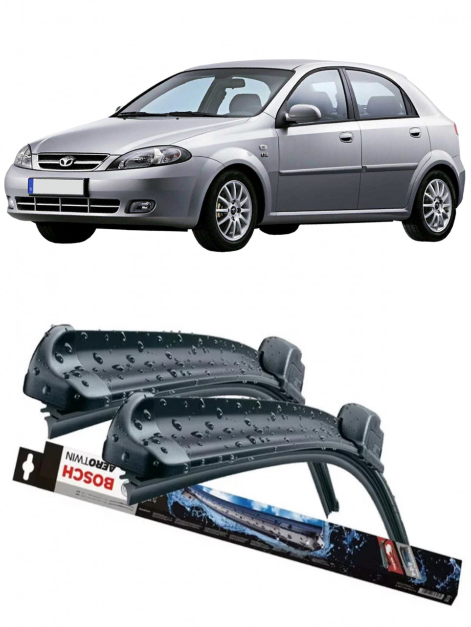 Stergatoare auto dedicat cu masina Daewoo Lacetti