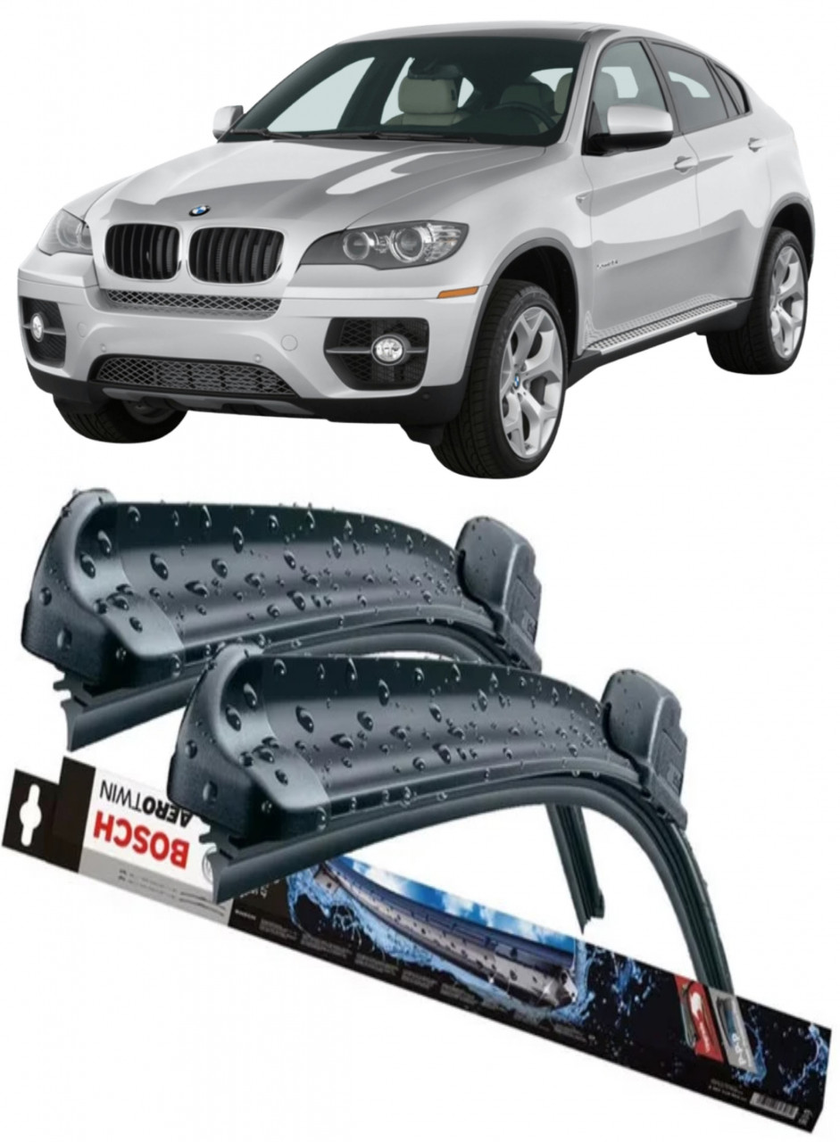 Stergatoare auto dedicat cu masina BMW X6